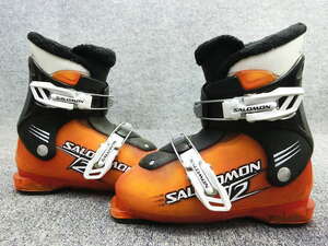 1583Y★SALOMON T2 21cm★子供用中古/サロモン/フロントバックル/ジュニア用