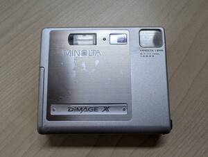 MINOLTA DiMAGE X ミノルタコンパクトデジタルカメラ　ジャンク