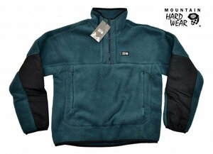 送料無料1★Mountain Hardwear★マウンテンハードウェア HiCamp フリースプルオーバー size:XS ダーク マーシュ ※女性用