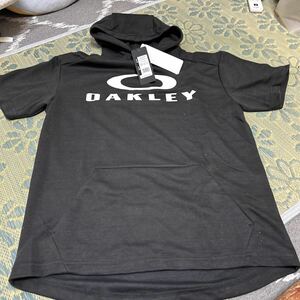 オークリー 半袖フーデットプルオーバー OAKLEY スウェット M新品