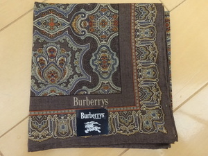 バーバリー BURBERRY Burberrys OF LONDON ハンカチ 綿１００％ 　未使用品