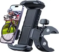 バイク スマホホルダー 片手操作 自転車 スマホホルダー バイク用ホルダー