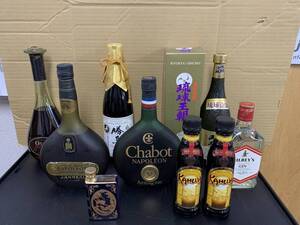 まとて　9本セット　色々　ブランデー　ジン　清酒　リキュール　琉球泡盛　お酒　古酒　①