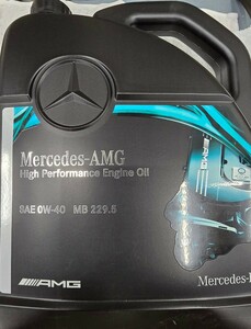 メルセデス・ベンツ純正　AMGオイル　229.5　5Lボトル 3個セット　合計15L　SAE 0W-40　新品未開封