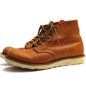 RED WING レッドウィング ワークブーツ 9871 6inch CLASSIC ROUND TOE クラシックワーク ラウンドトゥ 復刻 犬タグ ゴールドラセット セコ