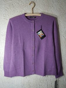 to7180 未使用　タグ付き　BRODIAEA　ブローディア　カシミヤ　100％　ニット　セーター　カーディガン　人気