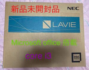 【新品未開封品】NEC LAVIE smart N15 SN212 ノートパソコンCore i3 メモリ8GB office搭載 15.6インチ パールホワイト 