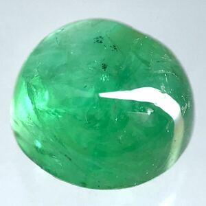 (天然エメラルド1.627ct)u 約6.9×6.9mmソーティング付 ルース 裸石 宝石 ジュエリーjewerly emerald DA5/DE0 i