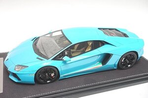 FrontiArt フロンティアート 1/18 Lamborghini ランボルギーニ Aventador アヴェンタドール LP700-4 ブルー ※クリアケース欠品 F006-10