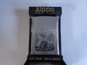 未使用　ZIPPO　IWOJIMA 　硫黄島　ジッポ―　ジッポ　＊0605-8