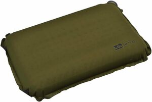 オリーブ WAQ RELAXING CAMP PILLOW waq-rcp1 キャンプまくら 車中泊 ウレタン インフレータブル 