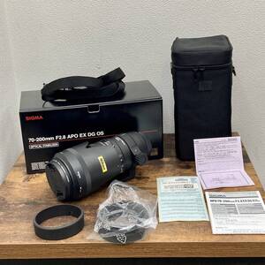 13669　■元箱付き美品■SIGMA 70-200mm F2.8 APO EX DG OS NIKON■ シグマ ニコン　OPTICAL STABILIZER