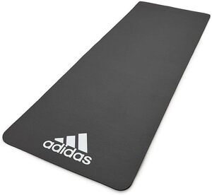 グレー ストラップなし 厚さ 7mm adidas(アディダス) フィットネスマット/エクササイズマット/ヨガマット ソフトな肌触