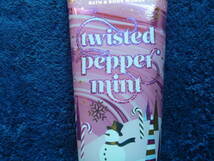 BATH & BODY WORKS TWISTED PEPPER MINT BODY CREAM 新品 　　857