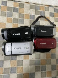 デジタルビデオカメラ ビデオカメラ 4台　まとめ　Canon iVIS HF10 HF21 R11 R32