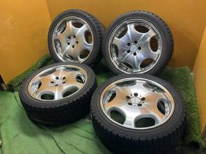 【長野発★N038★4本セット!!】AME SHALLEN / シャレン 19×8J IS+38 PCD114.3 ヨコハマ ice GUARD IG30 245/40R19 格安★売切