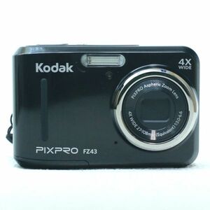 152c 送料無料 単三電池駆動 Kodak コンパクト デジタルカメラ PIXPRO FZ43 コンデジ