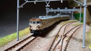 【中古】カトー 165系電車（ムーンライト・茶）3両セット【10-449】