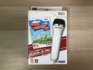 Wii ソフト ジョイサウンド Wii DX セット 動作未確認の為ジャンク【管理 117】【ジャンク】