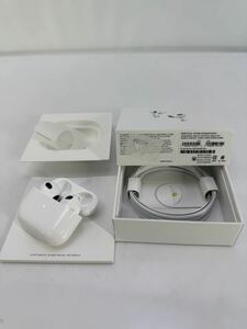 Apple アップル AirPods エアポッズ 第3世代　 MME73J/A 　A2565/A2564/A2566 中古品