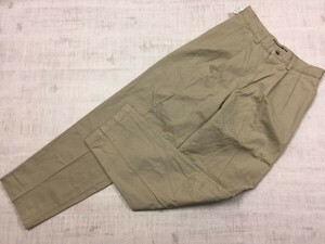 新品タグ付き ギャップ GAP KHAKI オールド レトロ アメカジ 2タック ワイド テーパード チノパンツ ボトムス メンズ 28 ベージュ