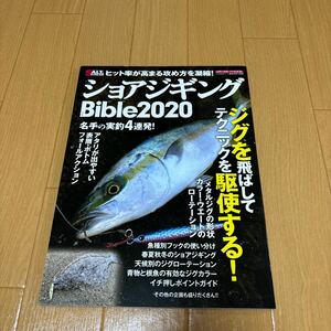 ショアジギングバイブル　2020 ジギング　釣りの本　ハウツー本