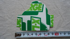 X-Large Sticker at MAGIC 緑系 エクストラ・ラージ 非売品 ステッカー レターパックライト ゆうパケット（おてがる版）a
