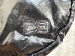 ポーター　ショルダー　PORTER 水玉　ドット　サコッシュ　三日月　ショルダーバッグ　吉田カバン