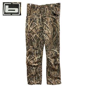 bandad リアルツリー柄パンツ ナイロン USA古着 洗濯済 REALTREE pants 裏地フリース nylon アメリカ古着 plywood 1807