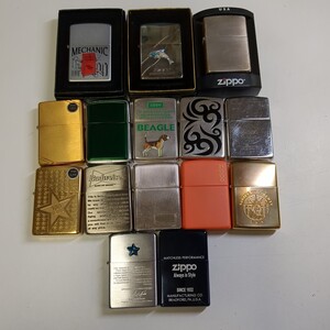 12181　ZIPPO　ライター　15点セット　喫煙具　ジッポ　中古　