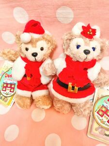 2010年11月4日クリスマスダッフィー第４弾ぬいぐるみストラップ シェリーメイ Duffy ShelliyMay クリスマスコスチューム ディズニーシー