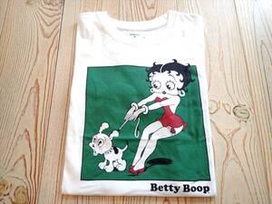 【DENIFITSｘBETTY】べティちゃんTシャツ メンズsize(L)☆良品・古着☆