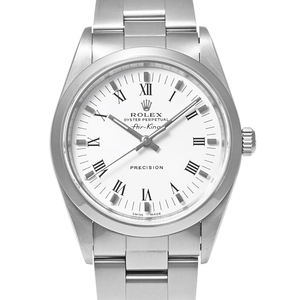 ロレックス エアキング Ref.14000 ホワイト ローマンインデックス A番 中古品 メンズ 腕時計