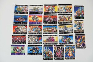 バンダイ カードダス SDガンダム外伝 ナイトガンダム物語Ⅲ 竜を継ぐもの 24枚 X1 中古品