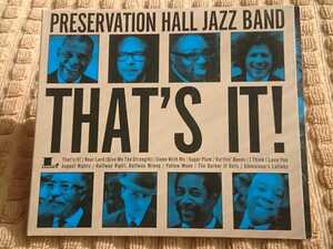  ●紙ジャケCD● PRESERVATION HALL JAZZ BAND / THAT