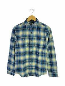 RRL◆長袖シャツ/XS/コットン/BLU/オンブレCK/782607292001