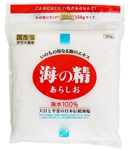 海の精 あらしお(赤ラベル) 350g