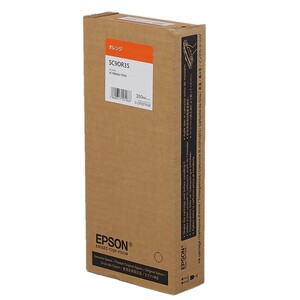 送料無料!! EPSON SC9OR35 オレンジ インクカートリッジ 純正