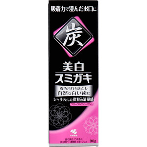 まとめ得 小林製薬 炭粒配合 美白スミガキ 90g入 x [6個] /k