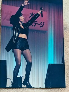 三瀬真美子　シェイプupガールズ　黒衣装　1996年　岡山　児島競艇場　生写真　極美品　超希少　