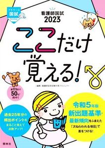 看護師国試2023 ここだけ覚える！ 第6版 プチナース/看護師国家試験対策プロジェクト(編者)