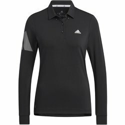 新品♪adidasGOLF(アディダスゴルフ)♪ビッグアディダスロゴ 長袖ストレッチボタンダウンシャツ♪サイズ♪レディース♪