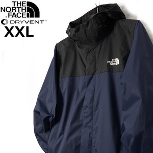 売切り【正規新品】THE NORTH FACE◆VENTURE 2 JACKET マウンテンパーカー US限定 パッカブル 撥水 アウトドア(XXL)紺 黒 180915-55