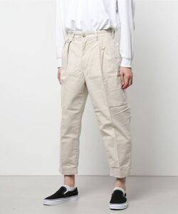 「BEAMS PLUS」 チノパンツ LARGE オフホワイト メンズ