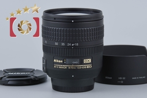 【中古】Nikon ニコン AF-S DX NIKKOR 18-70mm f/3.5-4.5 G ED