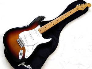 動作良好★1990 Fender Japan ST ストラトキャスター Kシリアル アルダー フジゲン ケース付 日本製 メンテ 新品弦★フェンダー