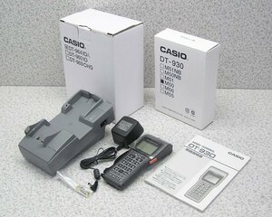 ■CASIO/カシオ ハンディターミナル DT-930M50 充電器（DT-969CHG）付 美品！新品同様