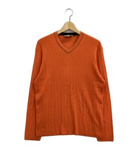 エルメス 長袖ニット カシミヤ100% メンズ SIZE L (L) HERMES