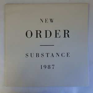 14042300;【ほぼ美盤/UKオリジナル/2LP/エンボスジャケ】New Order ニュー・オーダー / Substance サブスタンス