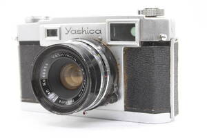 【訳あり品】 ヤシカ Yashica 35 Yashinon 4.5cm F2.8 レンジファインダー カメラ v3110